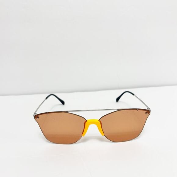 PRADA LINEA ROSSA UNISEX ORANGE LENS SUNGLASSES WITH BOX AND DUST CLOTH - Picture 2 of 12